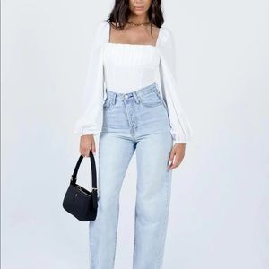 Princess polly white bodysuit